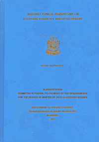 Buddhist Ethical Perspective on Economic Downfall and Development